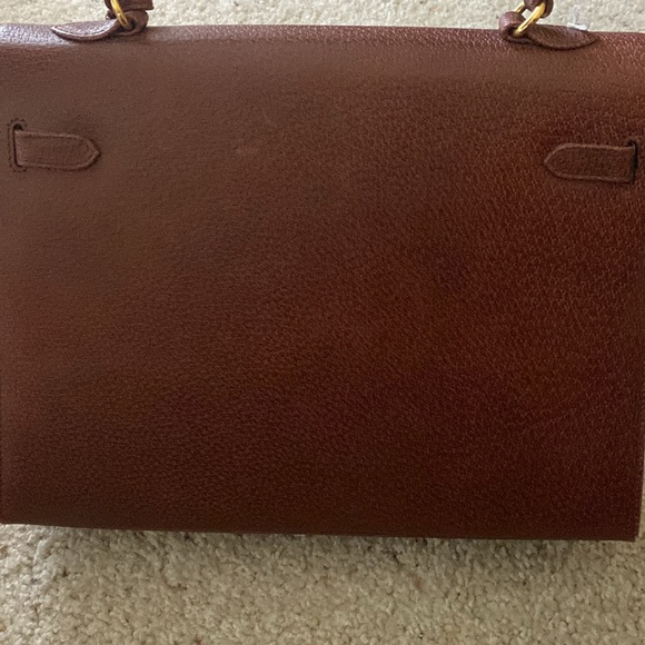 Leather Brown Handbag - Picture 4 of 6